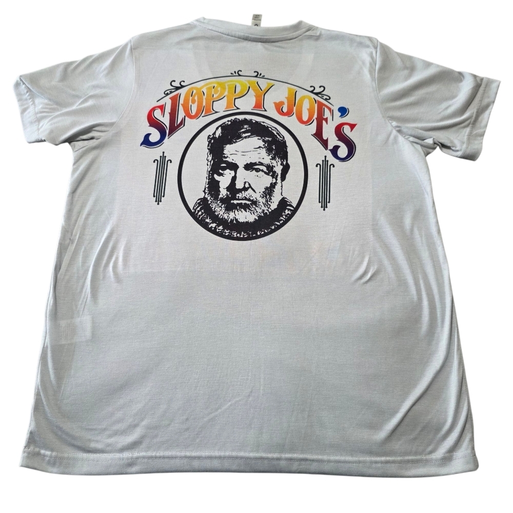 Sloppy Joe's Ernest Hemingway T-Shirt Key West Florida Womens XL